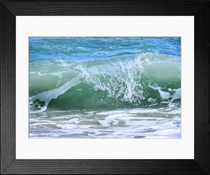 Framed Print : Crashing waves Framed Print : Crashing waves