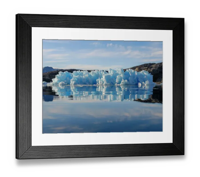 Framed Print : Landscape with icebergs in the Sermilik (Sermiligaaq) Icefjord in East Greenland. Ammassalik, Danish Territory Framed Print : Landscape with icebergs in the Sermilik (Sermiligaaq) Icefjord in East Greenland. Ammassalik, Danish Territory