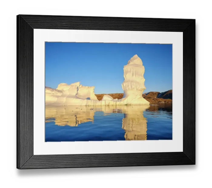 Framed Print : Landscape with icebergs in the Sermilik (Sermiligaaq) Icefjord in East Greenland. Ammassalik, Danish Territory Framed Print : Landscape with icebergs in the Sermilik (Sermiligaaq) Icefjord in East Greenland. Ammassalik, Danish Territory