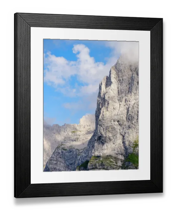 Framed Print : View towards Mount Lamsen Spitze. Karwendel Mountains near Eng Alpe in Tyrol. Austria Framed Print : View towards Mount Lamsen Spitze. Karwendel Mountains near Eng Alpe in Tyrol. Austria