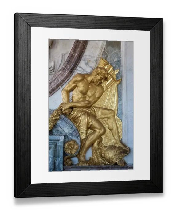 Framed Print : Versailles, France. Palace of Versailles beautiful gilded baroque design elements Framed Print : Versailles, France. Palace of Versailles beautiful gilded baroque design elements