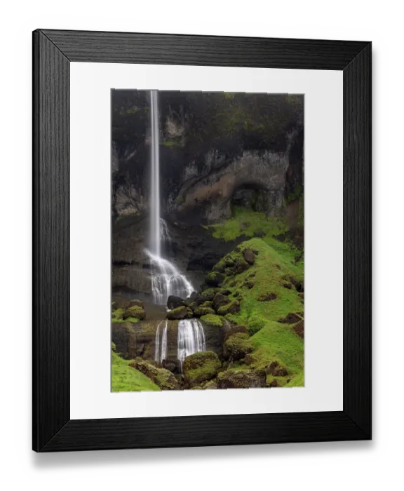 Framed Print : Fagrifoss near Kirkjubæjarklaustur, Iceland