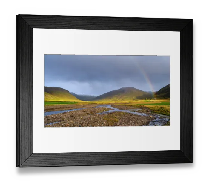 Framed Print : Landscape near Hvammur. The Fellsstrond in the Westfjords (Vestfirdir) of Iceland during late fall Framed Print : Landscape near Hvammur. The Fellsstrond in the Westfjords (Vestfirdir) of Iceland during late fall
