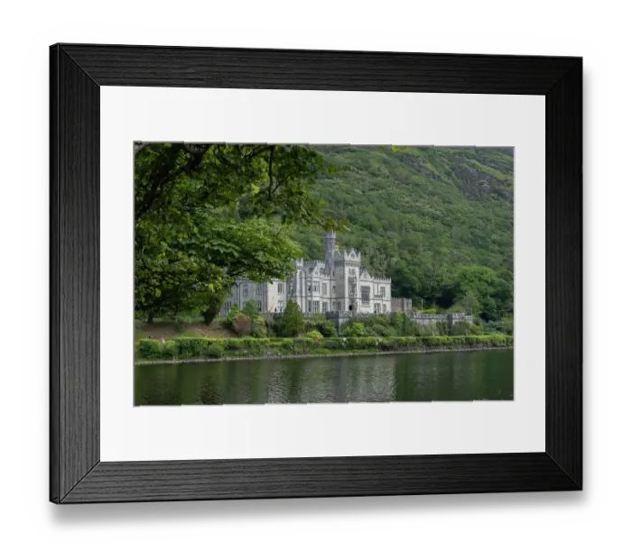 Framed Print : The grand architecture of Kylemore Abbey is a major tourist attraction Framed Print : The grand architecture of Kylemore Abbey is a major tourist attraction