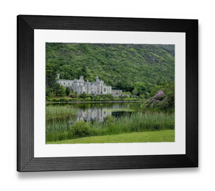 Framed Print : The grand architecture of Kylemore Abbey is a major tourist attraction Framed Print : The grand architecture of Kylemore Abbey is a major tourist attraction