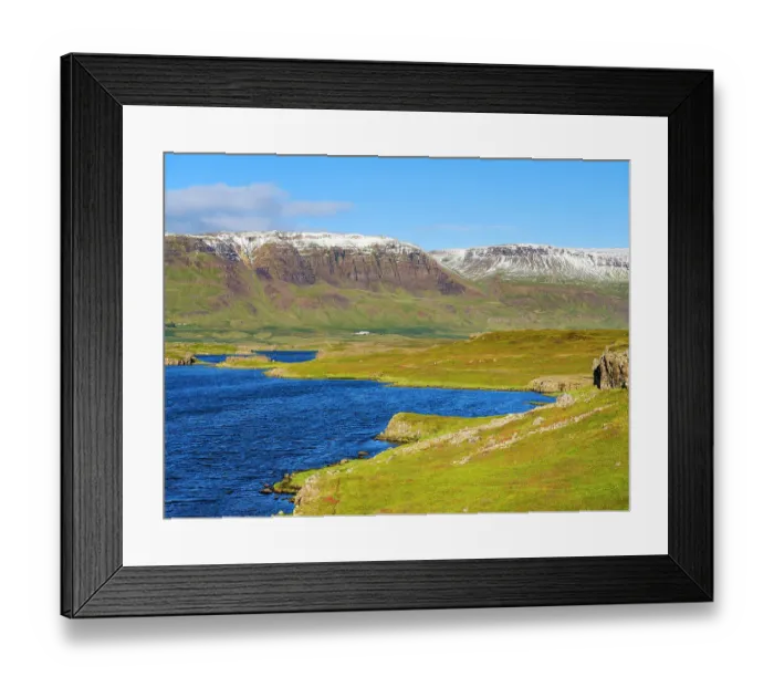 Framed Print : The Fellsstrond in the Westfjords (Vestfirdir) of Iceland during late fall Framed Print : The Fellsstrond in the Westfjords (Vestfirdir) of Iceland during late fall