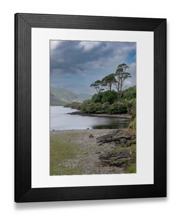 Framed Print : Loo Dough is a beautiful lake in the Irish highlands Framed Print : Loo Dough is a beautiful lake in the Irish highlands