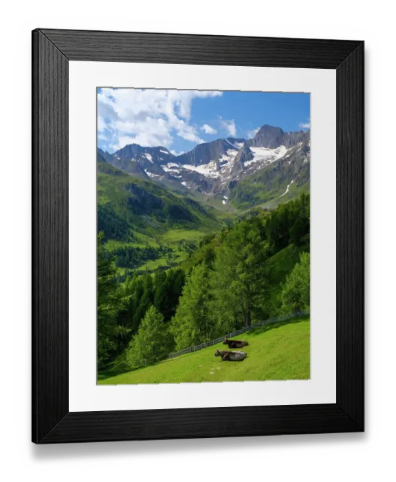 Framed Print : Valley Seeber Tal and Mt. Hochfirst in the Nature Park Texelgruppe in the Passeier Valley in the Otztal Alps. Italy, South Tyrol Framed Print : Valley Seeber Tal and Mt. Hochfirst in the Nature Park Texelgruppe in the Passeier Valley in the Otztal Alps. Italy, South Tyrol