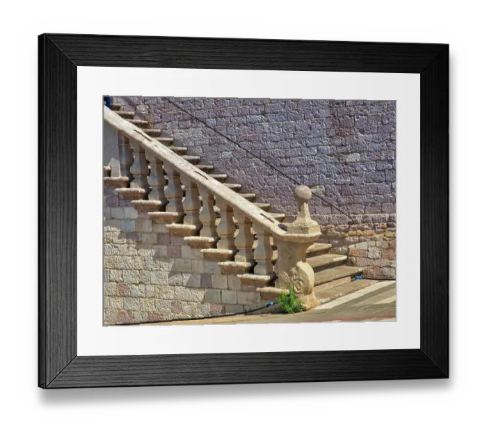 Framed Print : Italy, Umbria, Assisi. Basilica of Saint Francis of Assisi