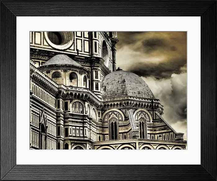 Framed Print : Italy, Florence. Infrared of Florence and duomo Framed Print : Italy, Florence. Infrared of Florence and duomo
