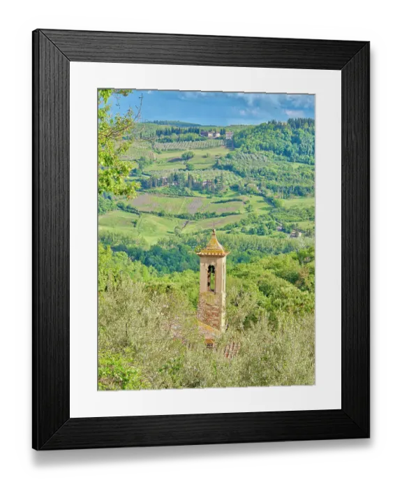 Framed Print : Italy, Tuscany. Chianti Region, Pieve di Santa Maria Novella near Radda with spring green Framed Print : Italy, Tuscany. Chianti Region, Pieve di Santa Maria Novella near Radda with spring green