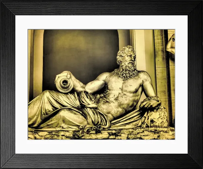 Framed Print : Italy, Vatican. Infrared of the River God (Arno). On display in the Octagonal Court of the Pio Clementino Museum in Vatican city Framed Print : Italy, Vatican. Infrared of the River God (Arno). On display in the Octagonal Court of the Pio Clementino Museum in Vatican city