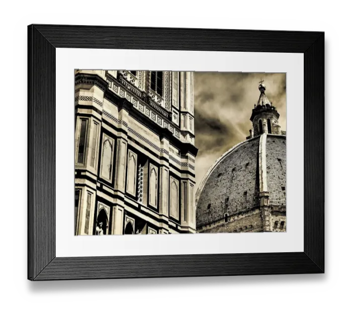 Framed Print : Italy, Florence. Infrared of Florence and duomo Framed Print : Italy, Florence. Infrared of Florence and duomo