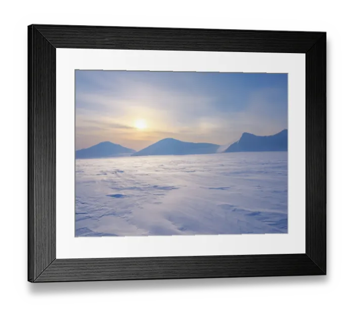 Framed Print : Glacier Philippbreen in Sassen-Buensow Land National Park. Winter landscape on the island Spitsbergen in the Svalbard Archipelago. Scandinavia, Norway Framed Print : Glacier Philippbreen in Sassen-Buensow Land National Park. Winter landscape on the island Spitsbergen in the Svalbard Archipelago. Scandinavia, Norway