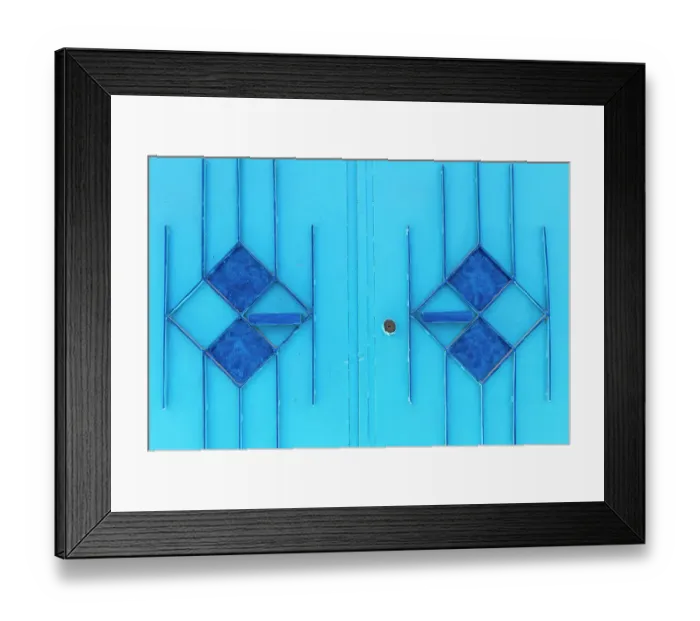Framed Print : Africa, Morocco, Chefchaouen. Close-up of designs on blue door. ©Bill Young / Jaynes Gallery / DanitaDelimont.com Framed Print : Africa, Morocco, Chefchaouen. Close-up of designs on blue door. ©Bill Young / Jaynes Gallery / DanitaDelimont.com