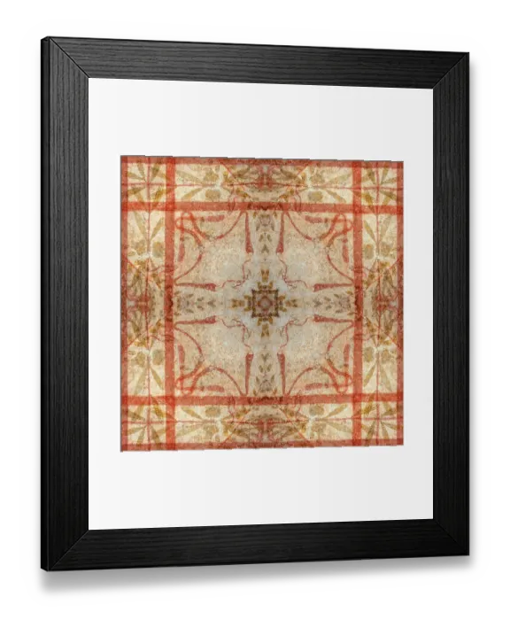 Framed Print : Fresco abstract Framed Print : Fresco abstract