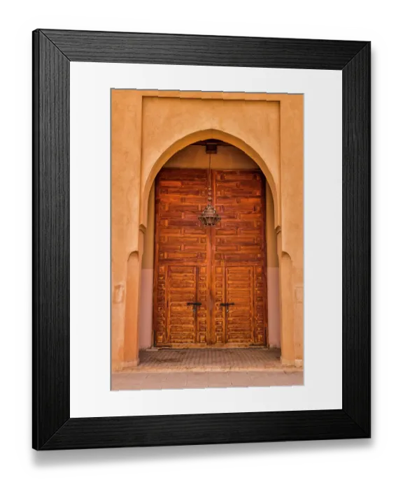 Framed Print : Morocco, Marrakech. Badii Palace Framed Print : Morocco, Marrakech. Badii Palace