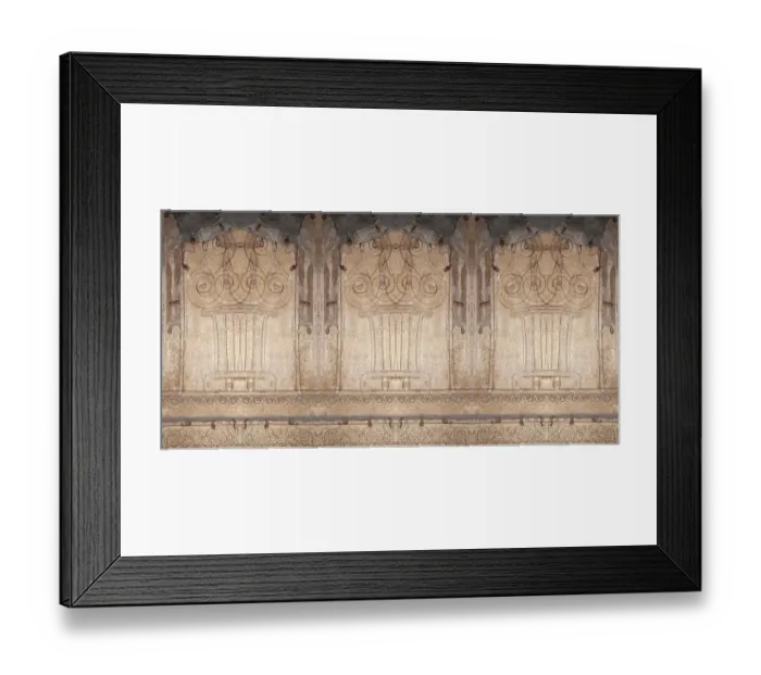 Framed Print : Fresco abstract Framed Print : Fresco abstract