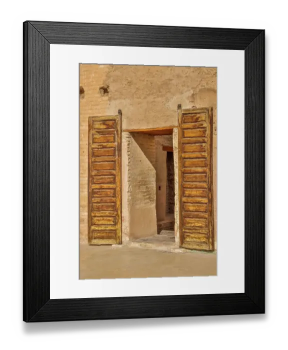 Framed Print : Morocco, Marrakech. Badii Palace Framed Print : Morocco, Marrakech. Badii Palace