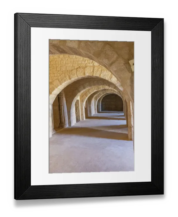 Framed Print : Sousse, Tunisia. Interior view of the Ribat of Sousse Framed Print : Sousse, Tunisia. Interior view of the Ribat of Sousse