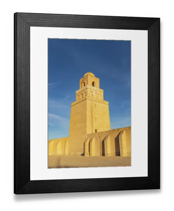 Framed Print : Kairouan, Tunisia. Minaret of the Great Mosque of Kairouan Framed Print : Kairouan, Tunisia. Minaret of the Great Mosque of Kairouan