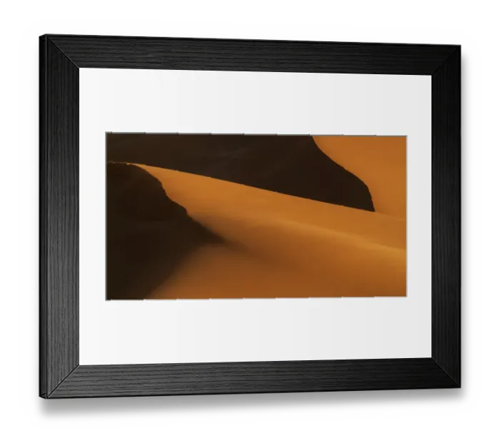 Framed Print : Africa, Erg Chebbi, Morocco. Desert dune contrast. ©Bill Young  /  Jaynes Gallery  /  DanitaDelimont.com