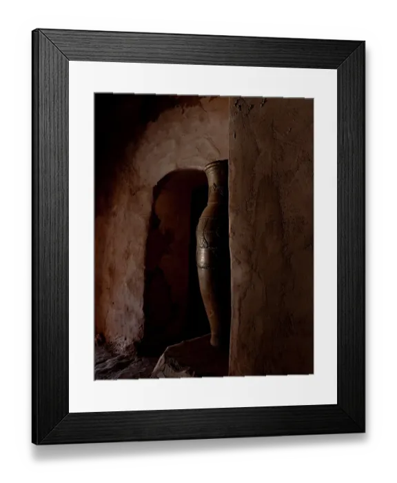 Framed Print : Africa, Morocco, Telouet. Large jug inside Kasbah. ©Bill Young / Jaynes Gallery / DanitaDelimont.com Framed Print : Africa, Morocco, Telouet. Large jug inside Kasbah. ©Bill Young / Jaynes Gallery / DanitaDelimont.com