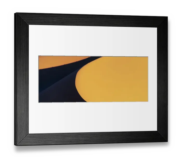 Framed Print : Africa, Erg Chebbi, Morocco. Desert dune contrast. ©Bill Young  /  Jaynes Gallery  /  DanitaDelimont.com