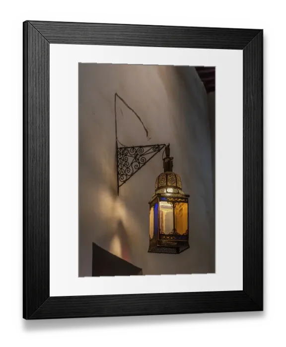 Framed Print : Morocco, Marrakech. Bahia Palace detail