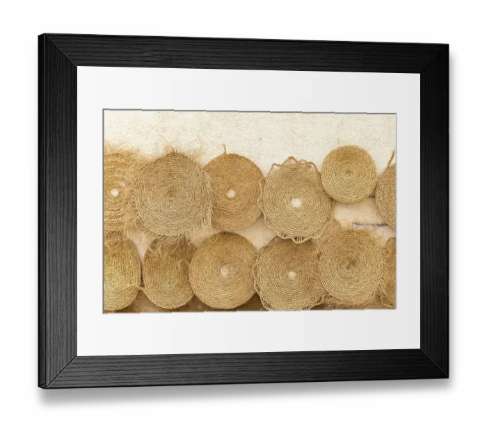 Framed Print : Sidi Bouzid, Tunisia. Woven baskets for sale at the outdoor souk in Bir al Haffay