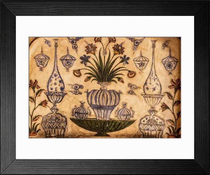 Framed Print : Mosaic, Little Taj, Agra, India Framed Print : Mosaic, Little Taj, Agra, India