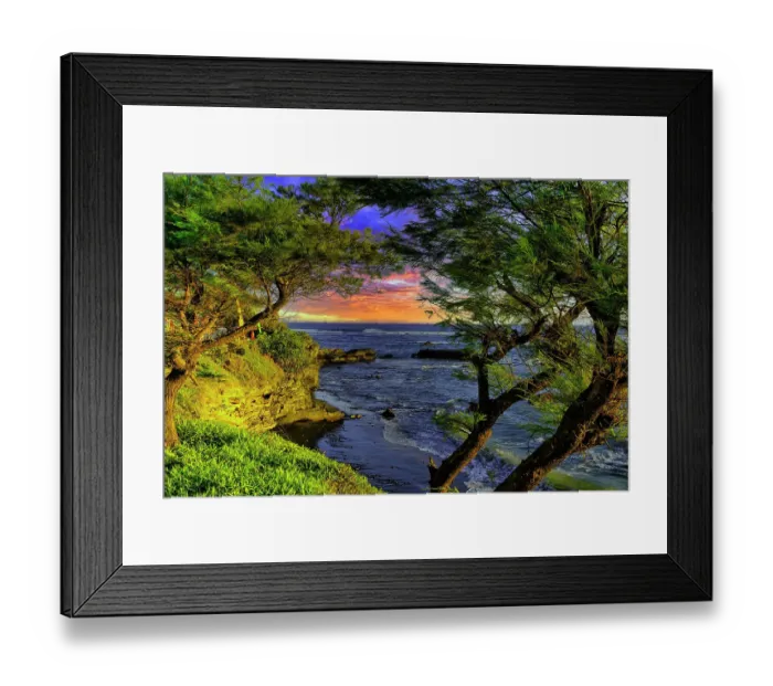 Framed Print : Sunset on Cemagi Beach, Bali, Indonesia Framed Print : Sunset on Cemagi Beach, Bali, Indonesia