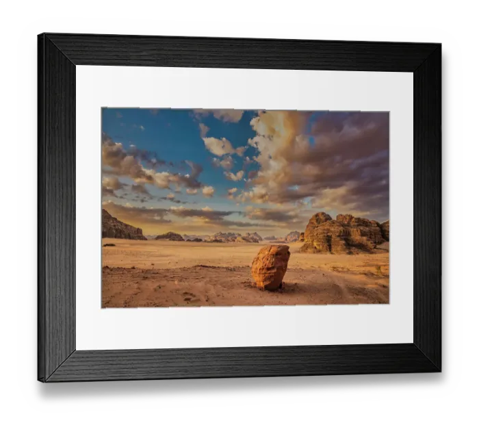 Framed Print : Wadi Rum sunrise, Jordan Framed Print : Wadi Rum sunrise, Jordan