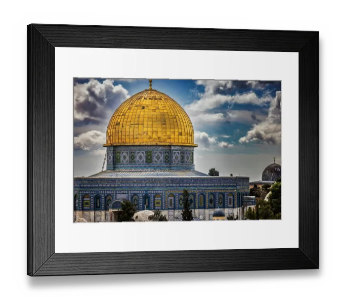 Framed Print : Temple Mount, Jerusalem, Israel Framed Print : Temple Mount, Jerusalem, Israel