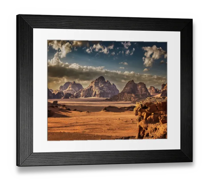 Framed Print : Wadi Rum, Jordan