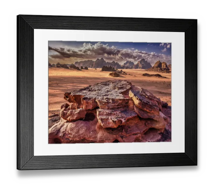 Framed Print : Wadi Rum, Jordan Framed Print : Wadi Rum, Jordan