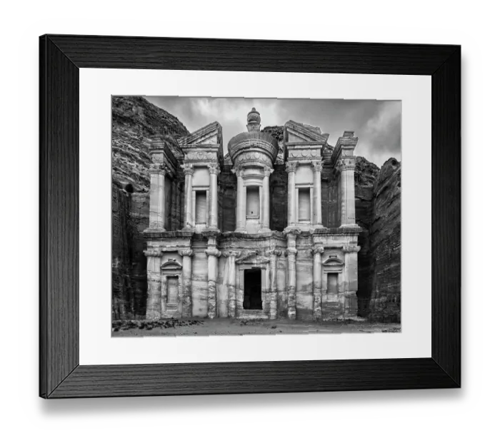Framed Print : Monastery, Petra, Jordan Framed Print : Monastery, Petra, Jordan
