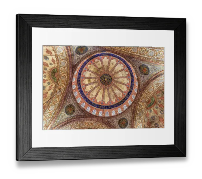 Framed Print : Blue Mosque stained glass, Istanbul, Turkey. Blue Mosque or Sultan Ahmed Mosque built in 1616 by Ottoman Turks Framed Print : Blue Mosque stained glass, Istanbul, Turkey. Blue Mosque or Sultan Ahmed Mosque built in 1616 by Ottoman Turks