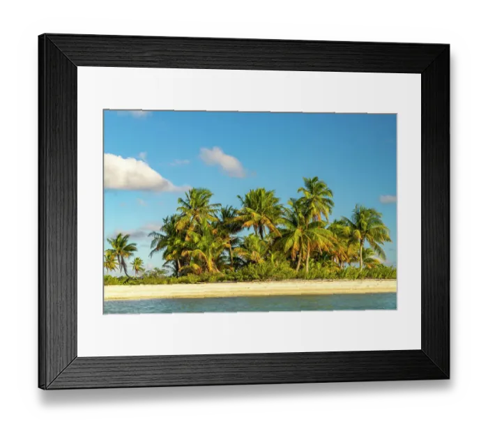 Framed Print : French Polynesia, Tikehau Atoll. Atoll beach and ocean. ©Cathy & Gordon Illg / Jaynes Gallery / DanitaDelimont.com Framed Print : French Polynesia, Tikehau Atoll. Atoll beach and ocean. ©Cathy & Gordon Illg / Jaynes Gallery / DanitaDelimont.com