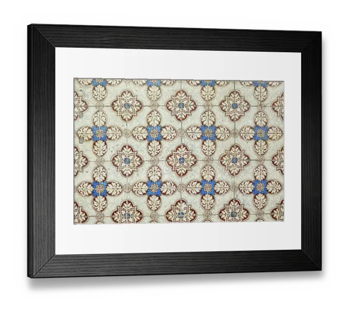 Framed Print : Lisbon, Portugal. Traditional Portuguese Azulejo ceramic tiles Framed Print : Lisbon, Portugal. Traditional Portuguese Azulejo ceramic tiles