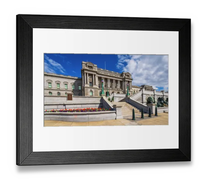 Framed Print : The Library of Congress, Washington, D.C, USA