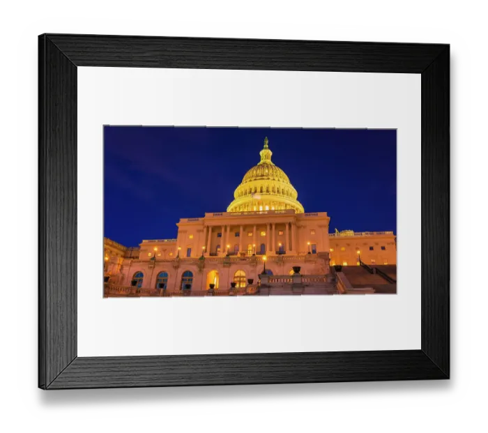 Framed Print : The United States Capitol, Washington, D.C, USA Framed Print : The United States Capitol, Washington, D.C, USA