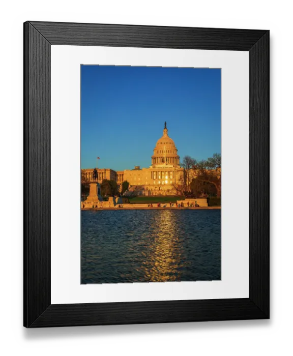 Framed Print : The United States Capitol, Washington, D.C, USA Framed Print : The United States Capitol, Washington, D.C, USA