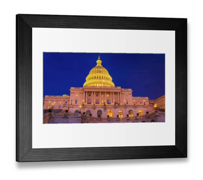 Framed Print : The United States Capitol, Washington, D.C, USA Framed Print : The United States Capitol, Washington, D.C, USA