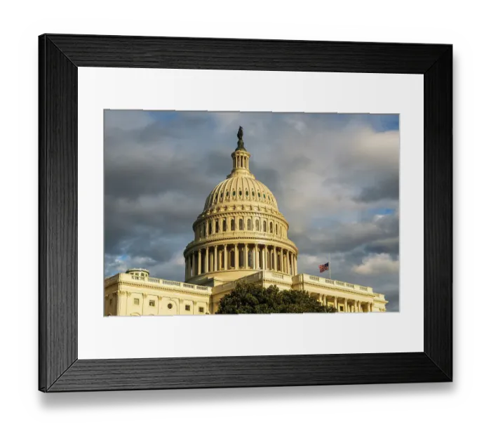 Framed Print : The United States Capitol, Washington, D.C, USA Framed Print : The United States Capitol, Washington, D.C, USA