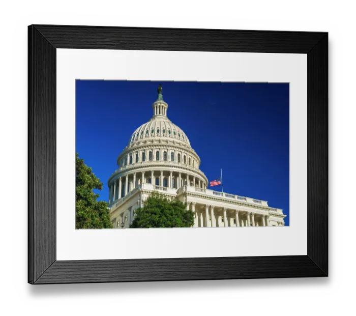 Framed Print : The United States Capitol, Washington, D.C, USA Framed Print : The United States Capitol, Washington, D.C, USA