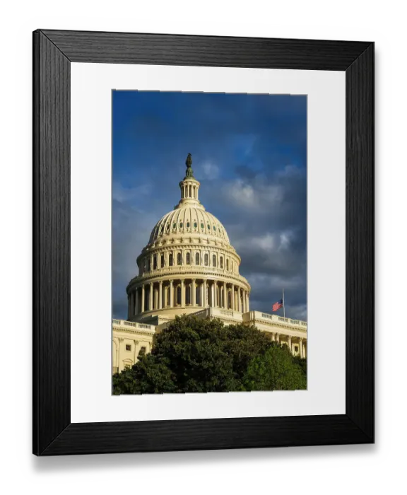 Framed Print : The United States Capitol, Washington, D.C, USA Framed Print : The United States Capitol, Washington, D.C, USA