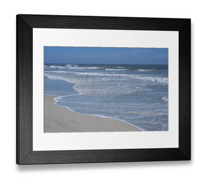 Framed Print : Surfer among the waves, New Smyrna Beach, Florida Framed Print : Surfer among the waves, New Smyrna Beach, Florida