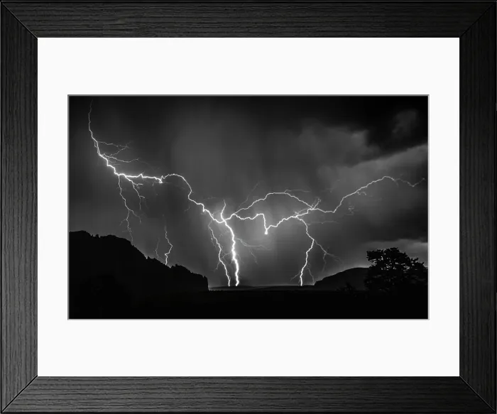 Framed Print : Stormy weather