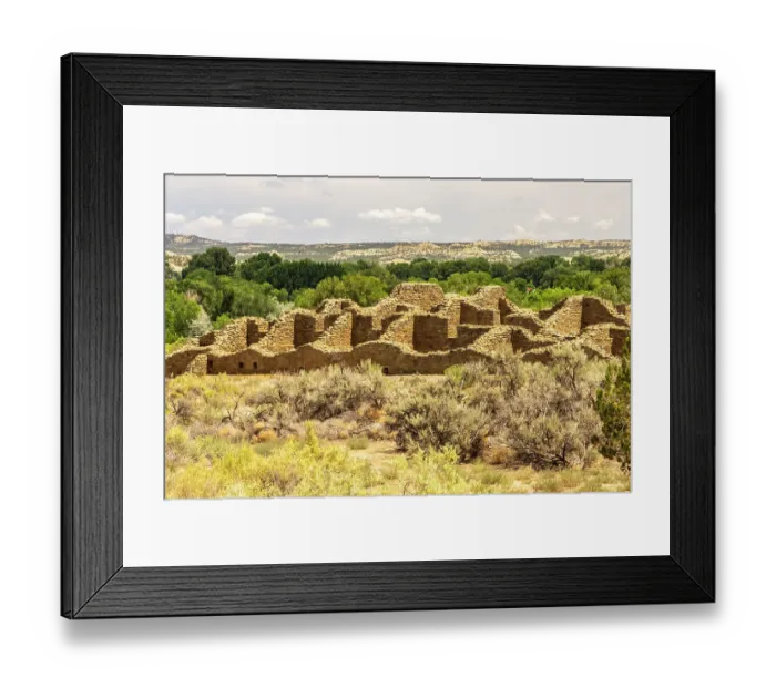 Framed Print : USA, New Mexico, Aztec Ruins National Monument. Ancient Indian ruins Framed Print : USA, New Mexico, Aztec Ruins National Monument. Ancient Indian ruins